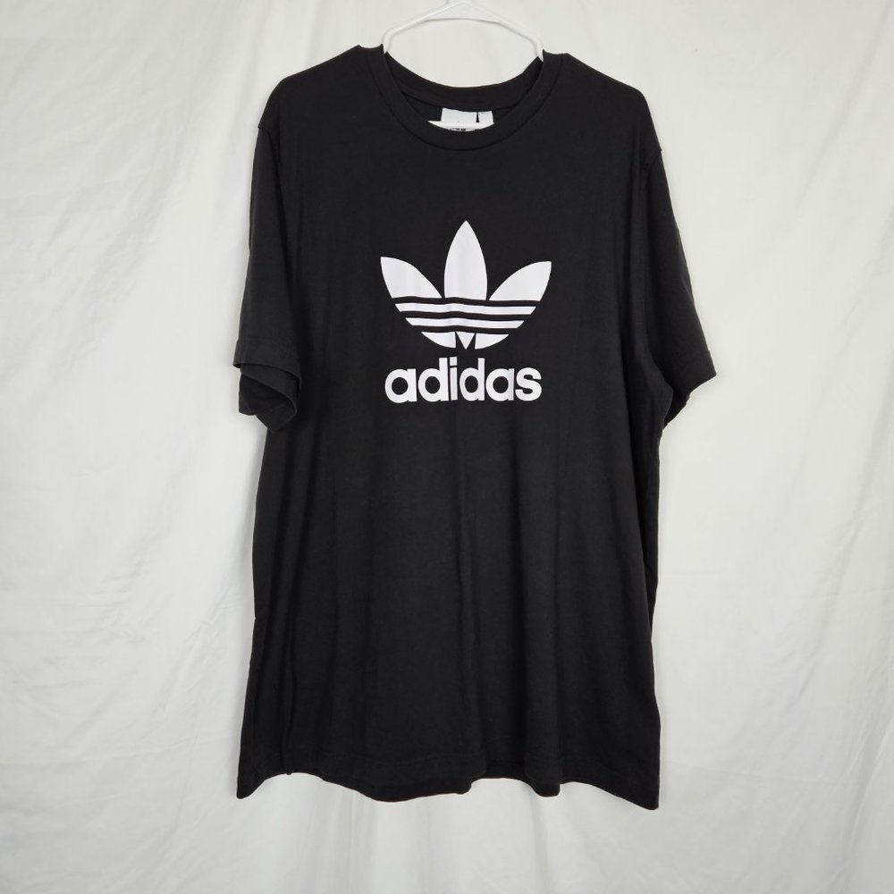 Men's Adidas Black T-Shirt Size 2XL